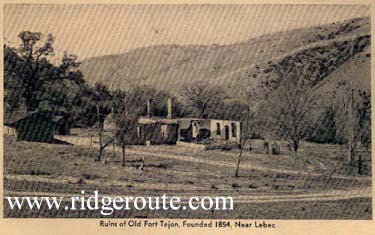 fort tejon